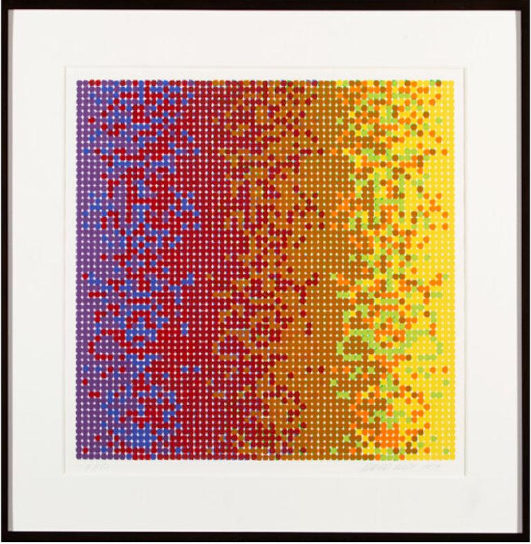 David Roth 'Untitled 1' Signed, Limited Edition Geometric Abstract Print