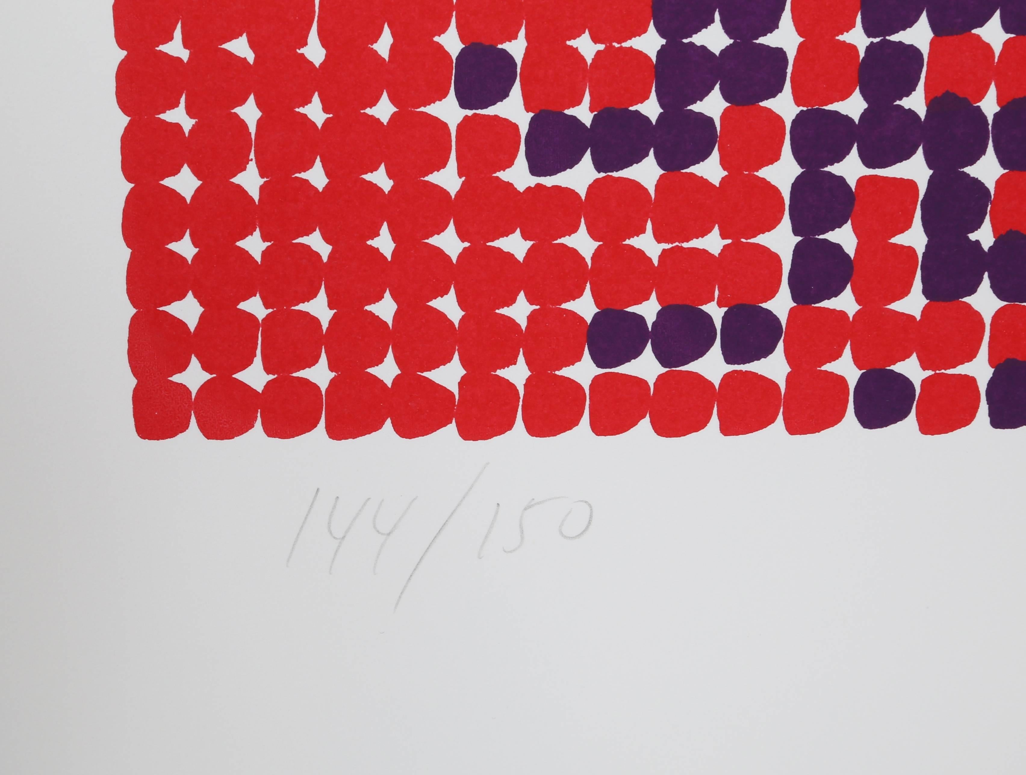Untitled 8, sérigraphie géométrique abstraite de David Roth en vente 2