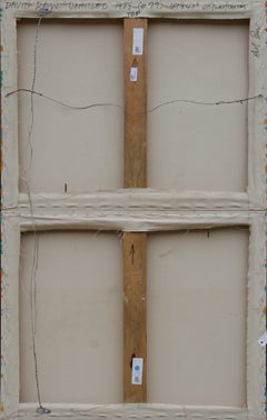 Large Abstract Diptych Painting by David Row