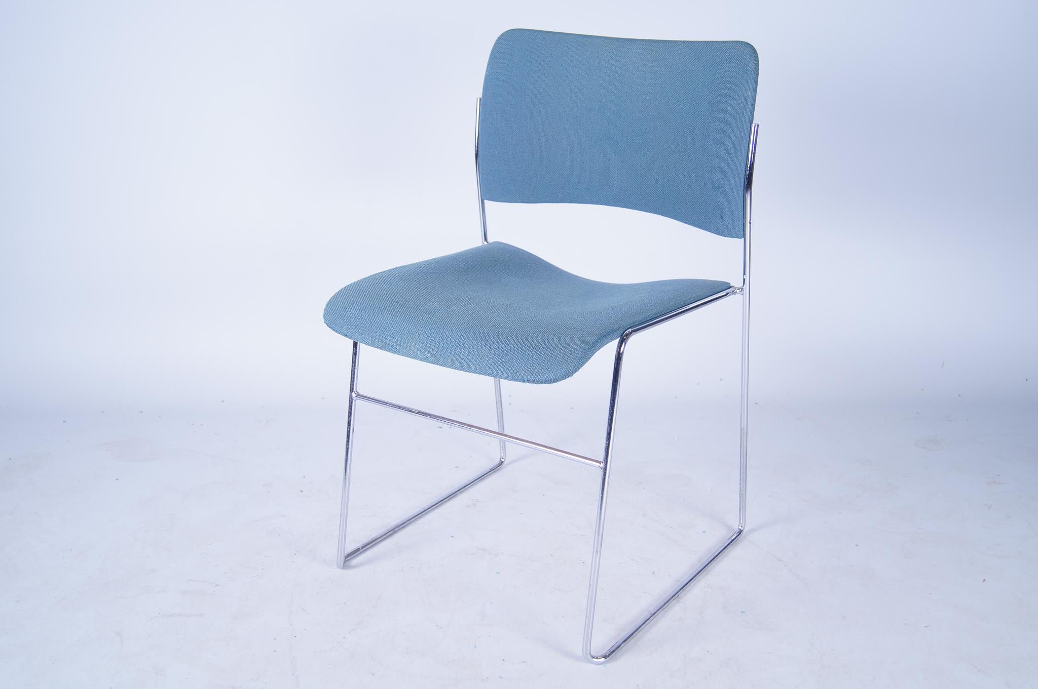 David Rownland for Howe, 40/4 Chairs, Set of 4 3