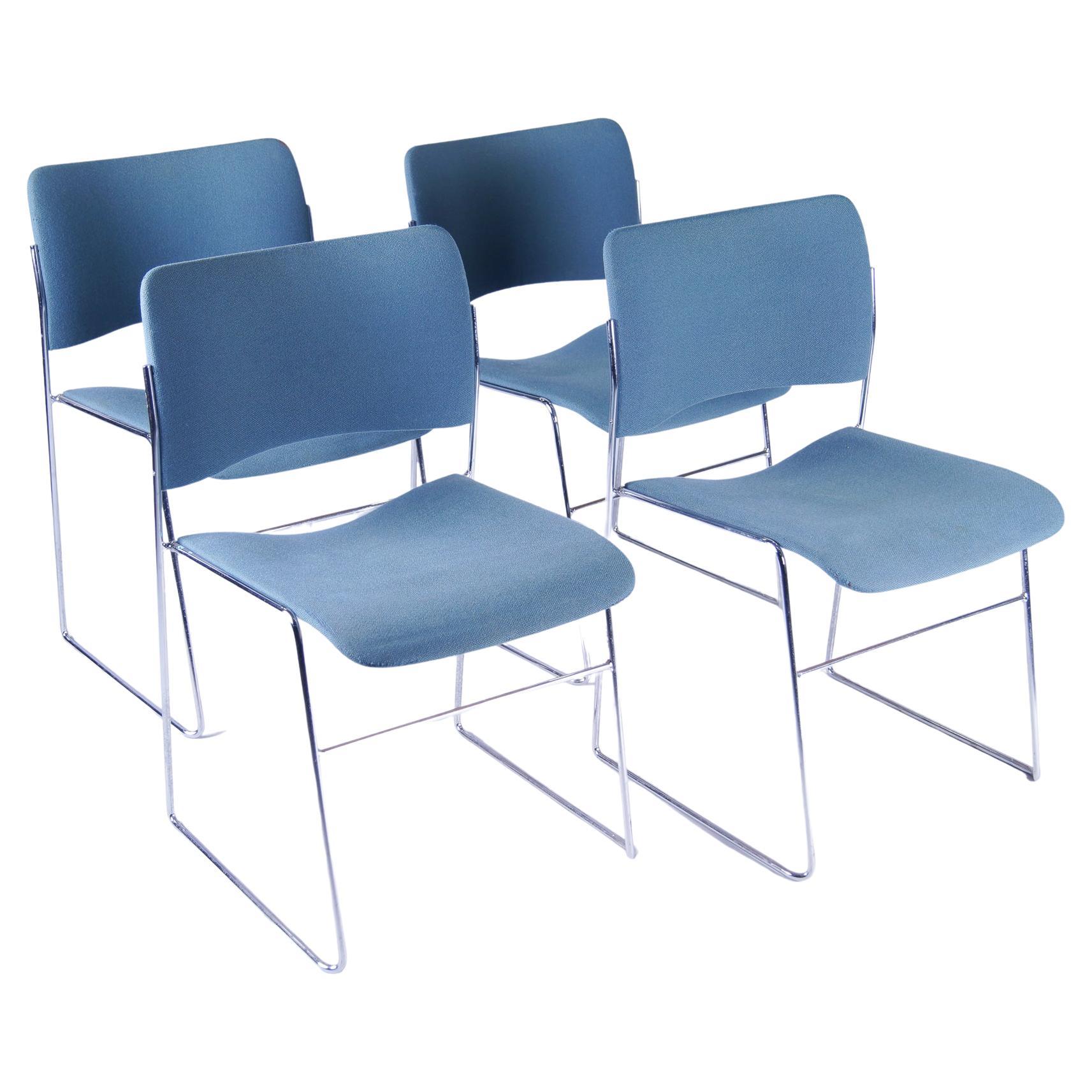 David Rownland for Howe, 40/4 Chairs, Set of 4