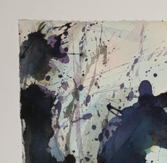 Abstraktes Aquarellgemälde, „Design for Light“, ca. 1995, von David Ruth