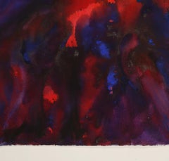 Abstraktes Aquarellgemälde, „Design for Light“, ca. 2000 von David Ruth