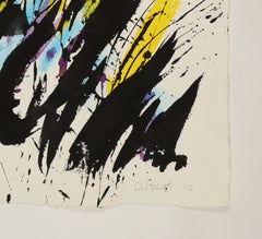 Peinture à l'aquarelle abstraite Design for Space, 2003 de David Ruth