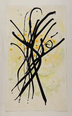 Zeitgenössische Aquarellmalerei, 'Design for Sculpture', 2005 von David Ruth