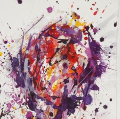 Zeitgenössische Aquarellmalerei, 'Design for Sculpture', 2022 von David Ruth
