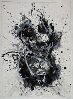 Pintura contemporánea en acuarela, "Diseño para escultura", 2022 por David Ruth