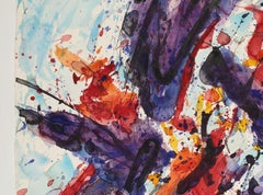Aquarelle contemporaine, "Design pour la sculpture", A.I.C. 2000 par David Ruth