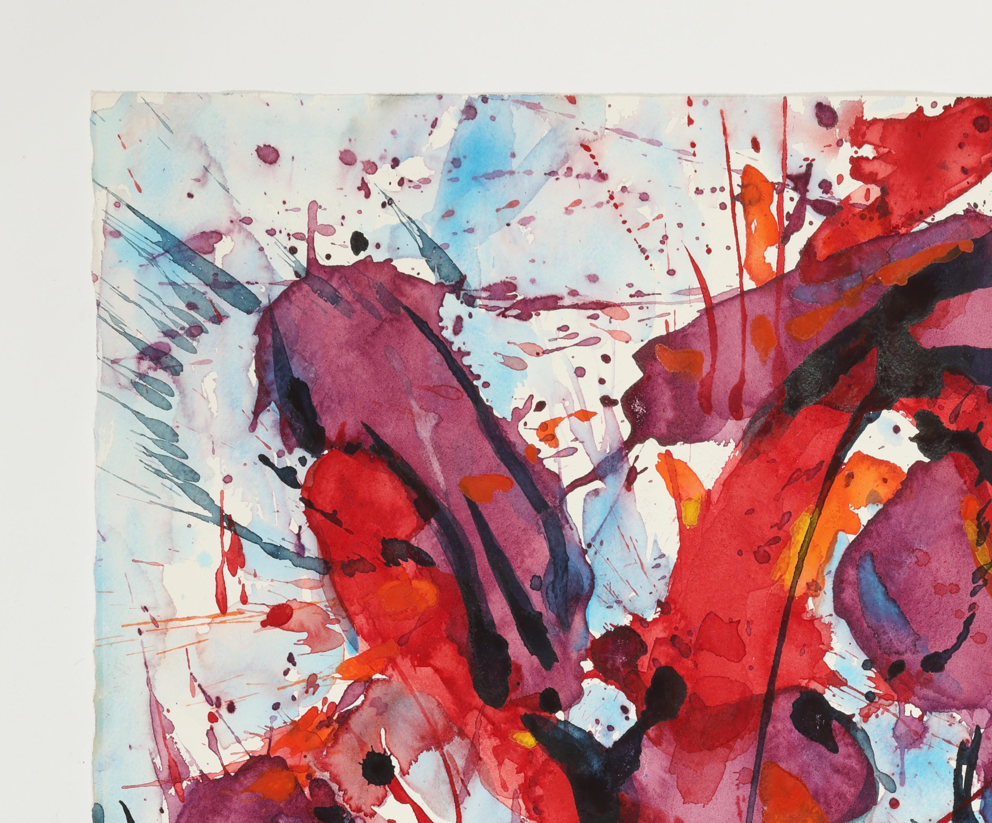 Zeitgenössische Aquarellmalerei, 'Design for Sculpture',  C. 2008 von David Ruth im Angebot 3