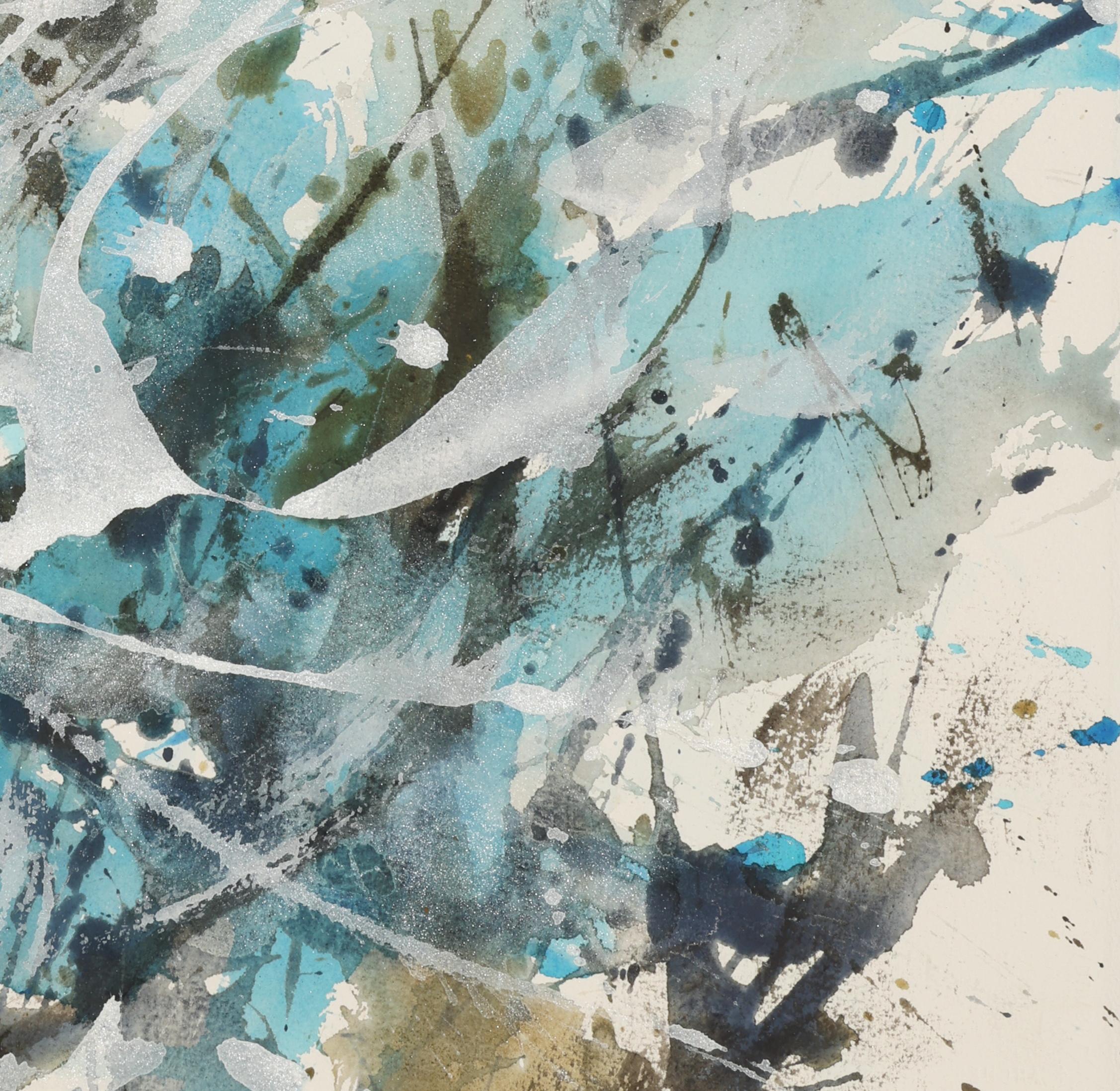 Zeitgenössische Aquarellmalerei, 'Design for Space, C. 2000's von David Ruth im Angebot 2