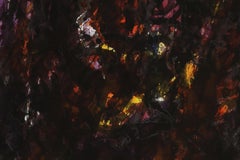 Contemporary Watercolor Painting, 'Fire Series', C. 1995 by David Ruth