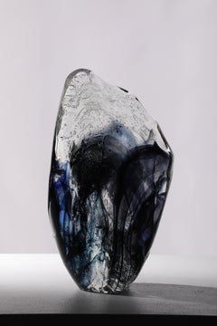 Abstract Glass Sculpture, 'Alcaid', 1992 by David Ruth