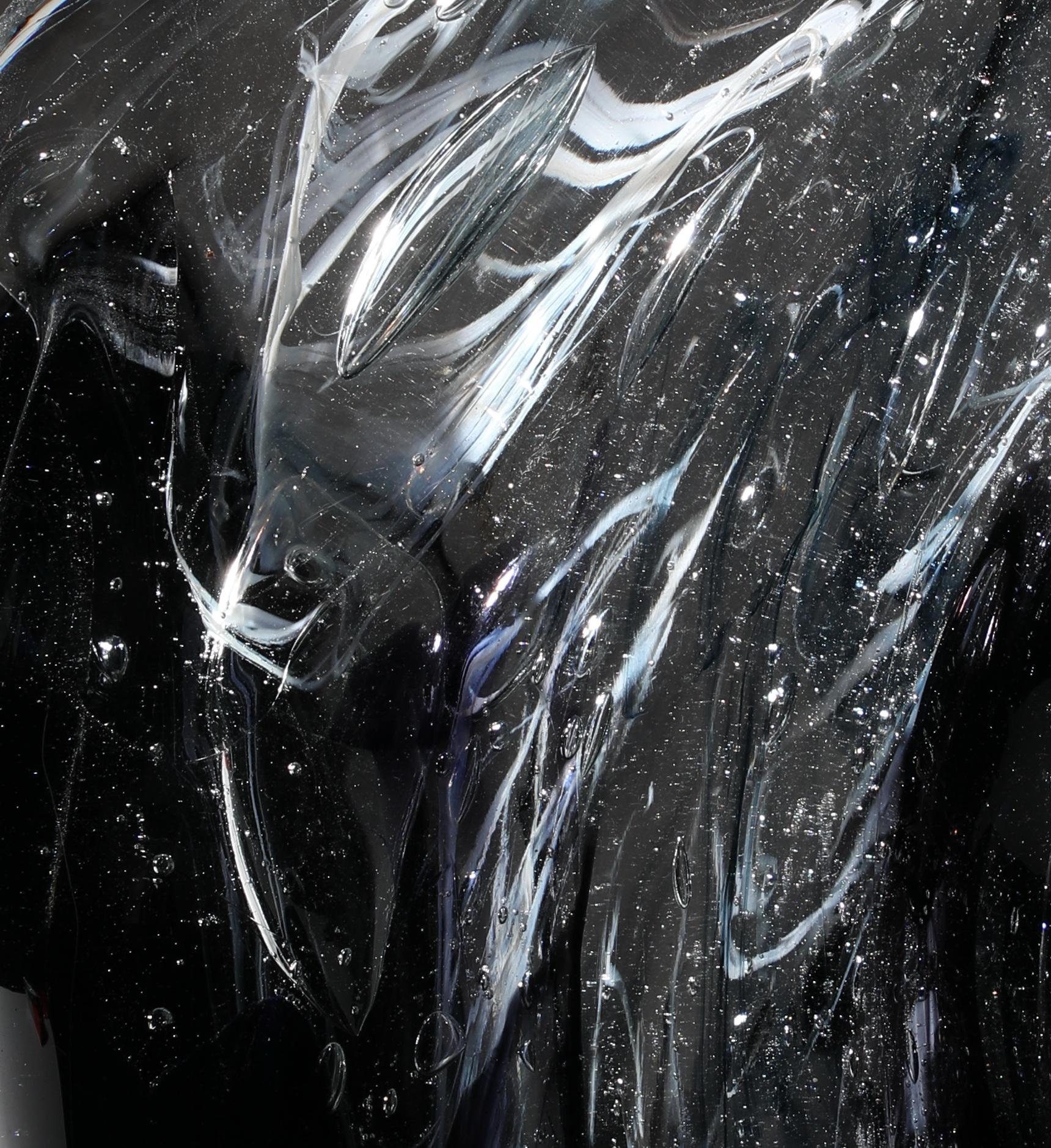 Scultura astratta in vetro, 'Alcor', 1992 di David Ruth 2