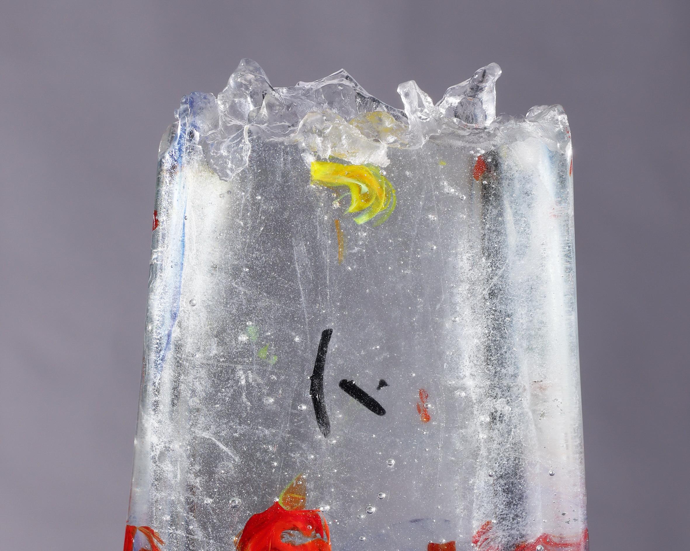 Abstract Cast Glass Sculpture, 'Kotu', 2023 by David Ruth For Sale 1