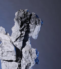 Contemporary Cast Glass Sculpture, 'Cinnabar', 2023 by David Ruth