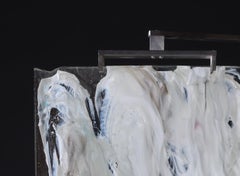 Contemporary Cast Glass Sculpture, "Cloud Study #5", 2017 von David Ruth