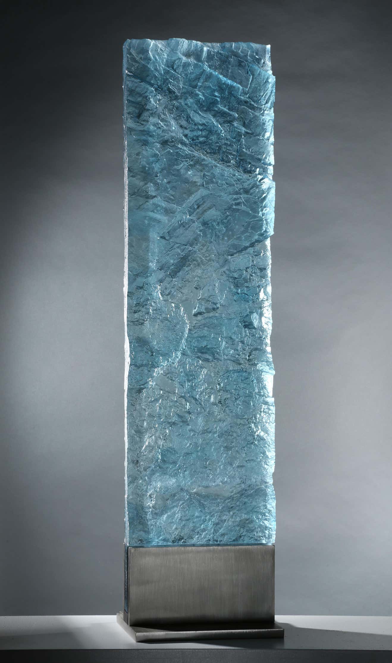 David Ruth - Contemporary Cast Glass Sculpture, 'Geologic Editions #10 ...