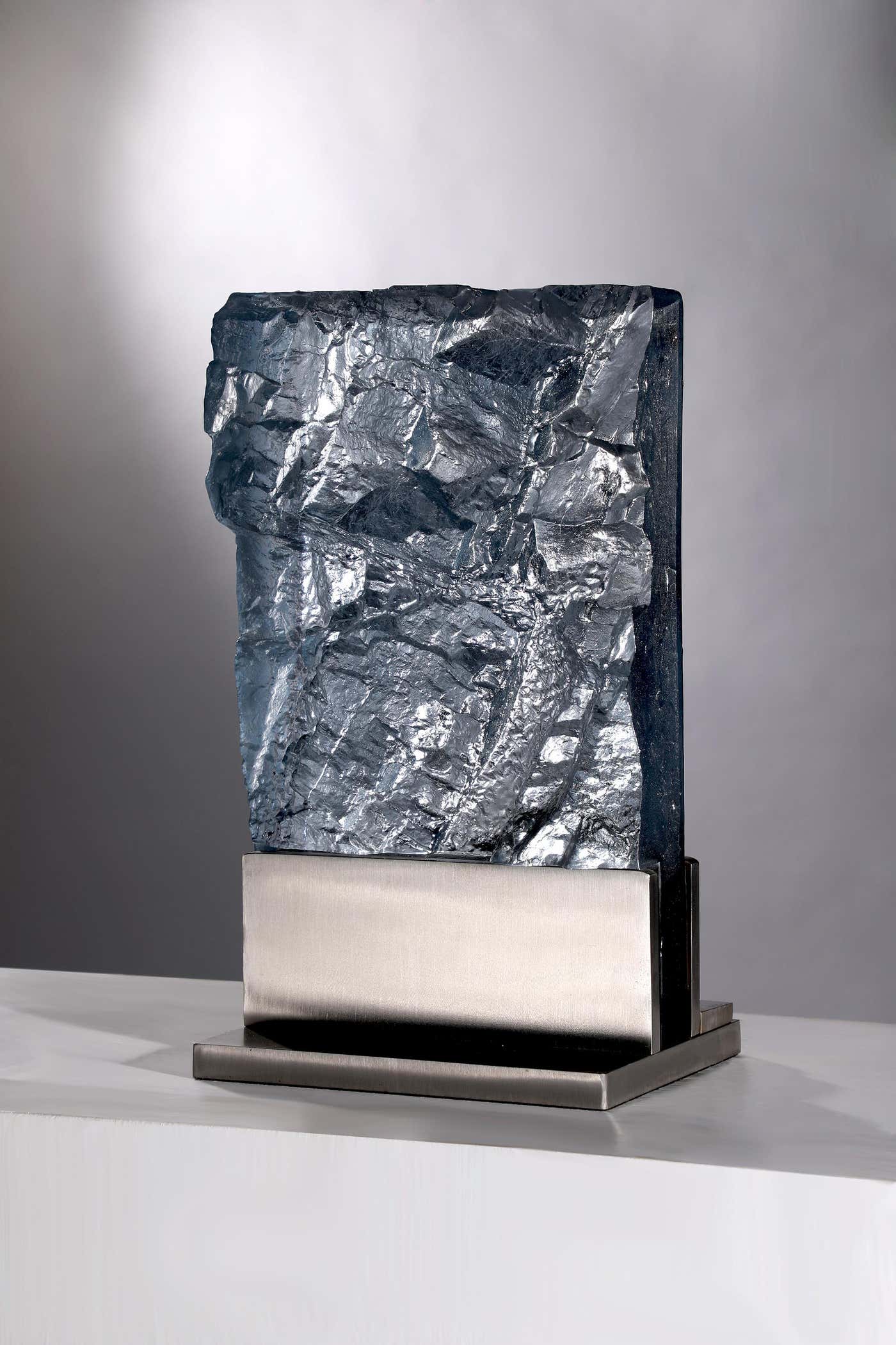 David Ruth - Contemporary Cast Glass Sculpture, 'Geologic Editions #11 ...