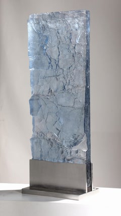 Contemporary Cast Glass Sculpture, 'Geologic Editions #2, 2018 by David Ruth