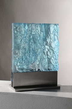 Contemporary Cast Glass Sculpture, 'Geologic Editions #5', 2018 by David Ruth