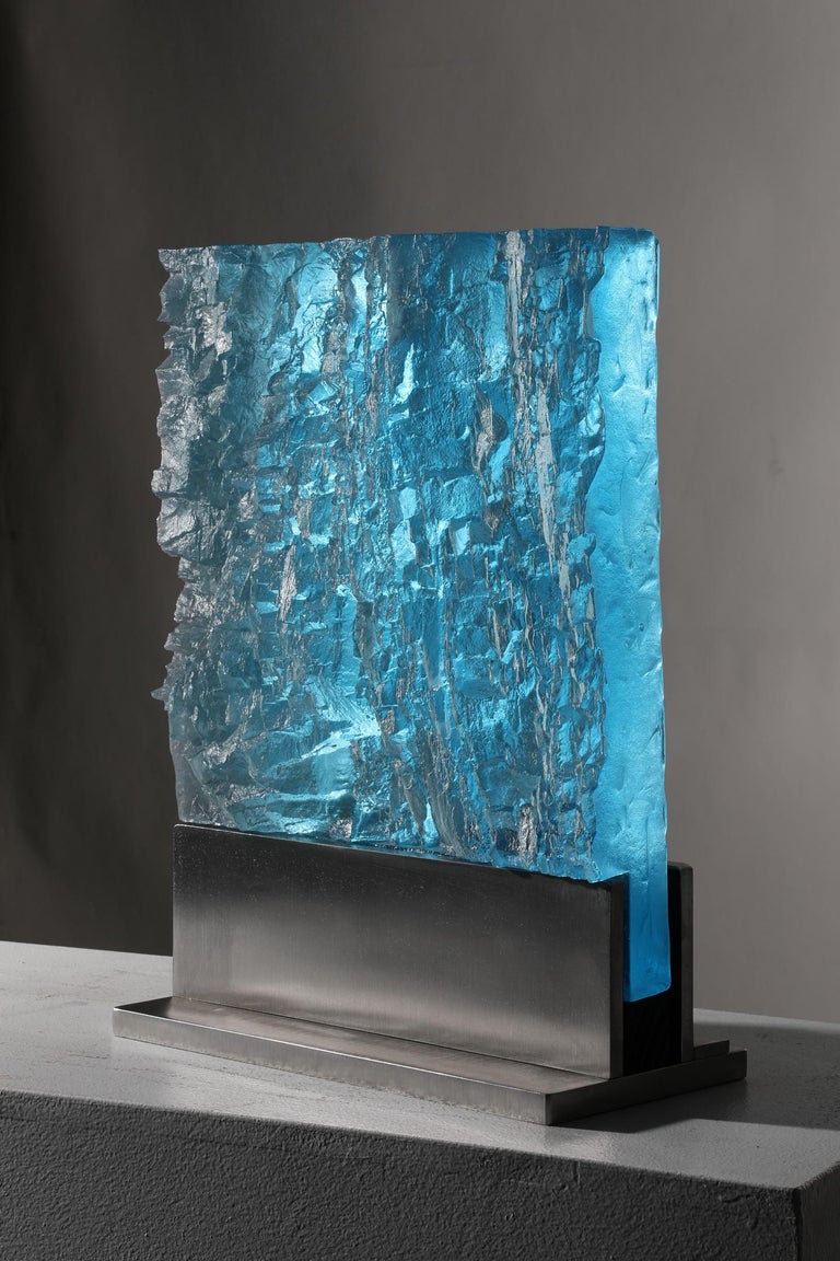 David Ruth - Contemporary Cast Glass Sculpture, 'Geologic Editions #5 ...