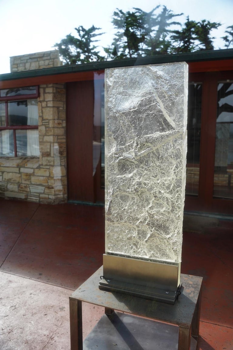 David Ruth - Contemporary Cast Glass Sculpture, 'Geologic Editions #7 ...