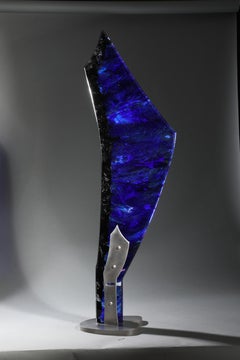 Contemporary Cast Glass Sculpture, 'Mahitu', 2013 by David Ruth