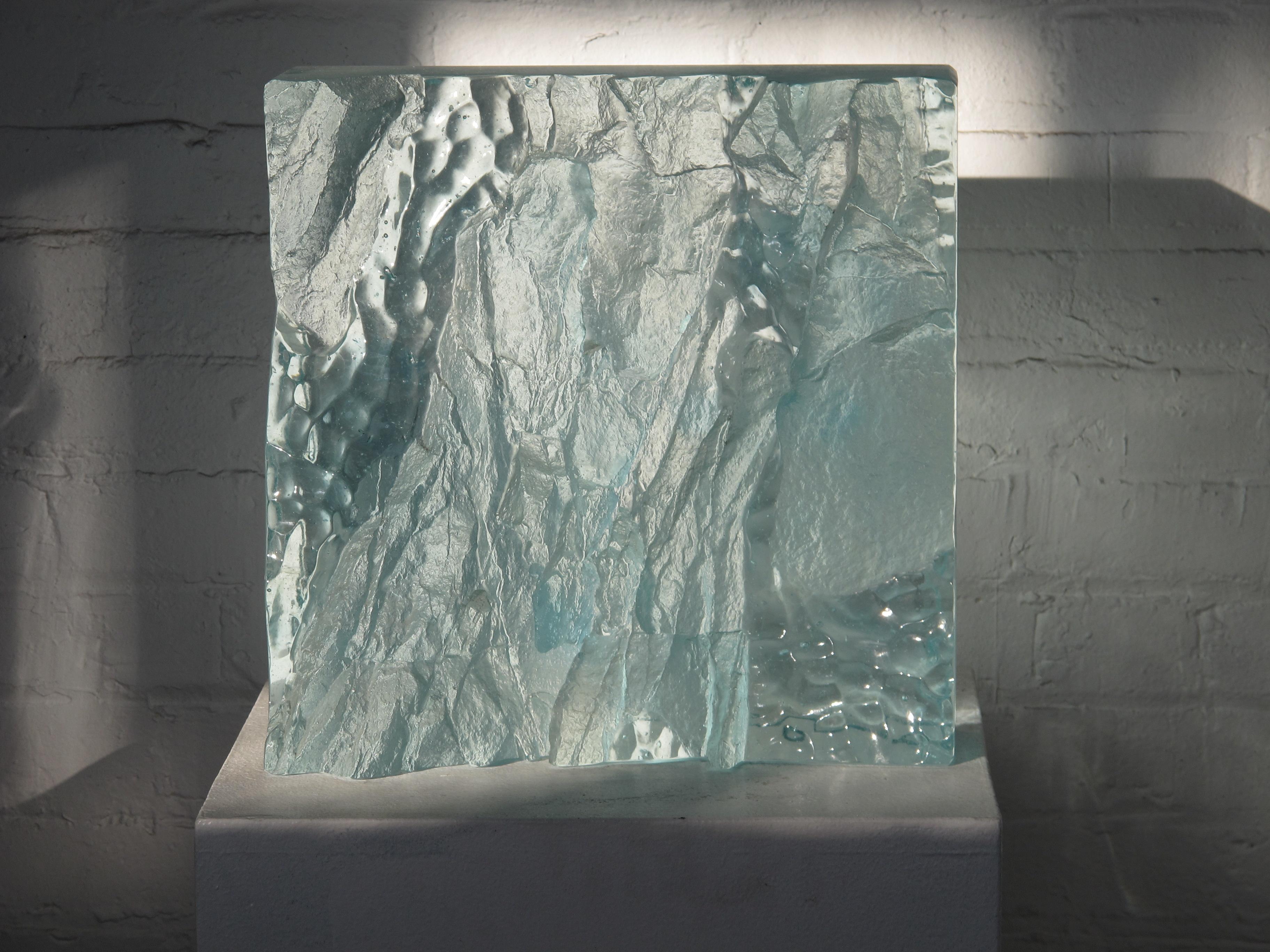 Contemporary Cast Glass Sculpture, 'Norsel 2', 2011 by David Ruth For Sale 3