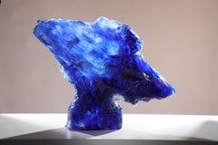 Contemporary Cast Glass Sculpture, 'Reao', 2022 by David Ruth