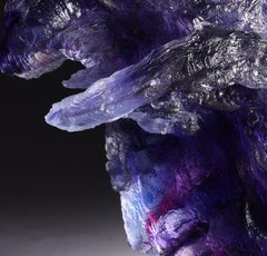 Contemporary Cast Glass Sculpture, 'Ulu Oti 2', 2023 by David Ruth