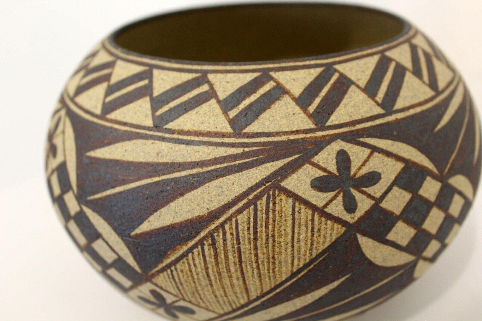 Late 20th Century David Salk Pima Pottery