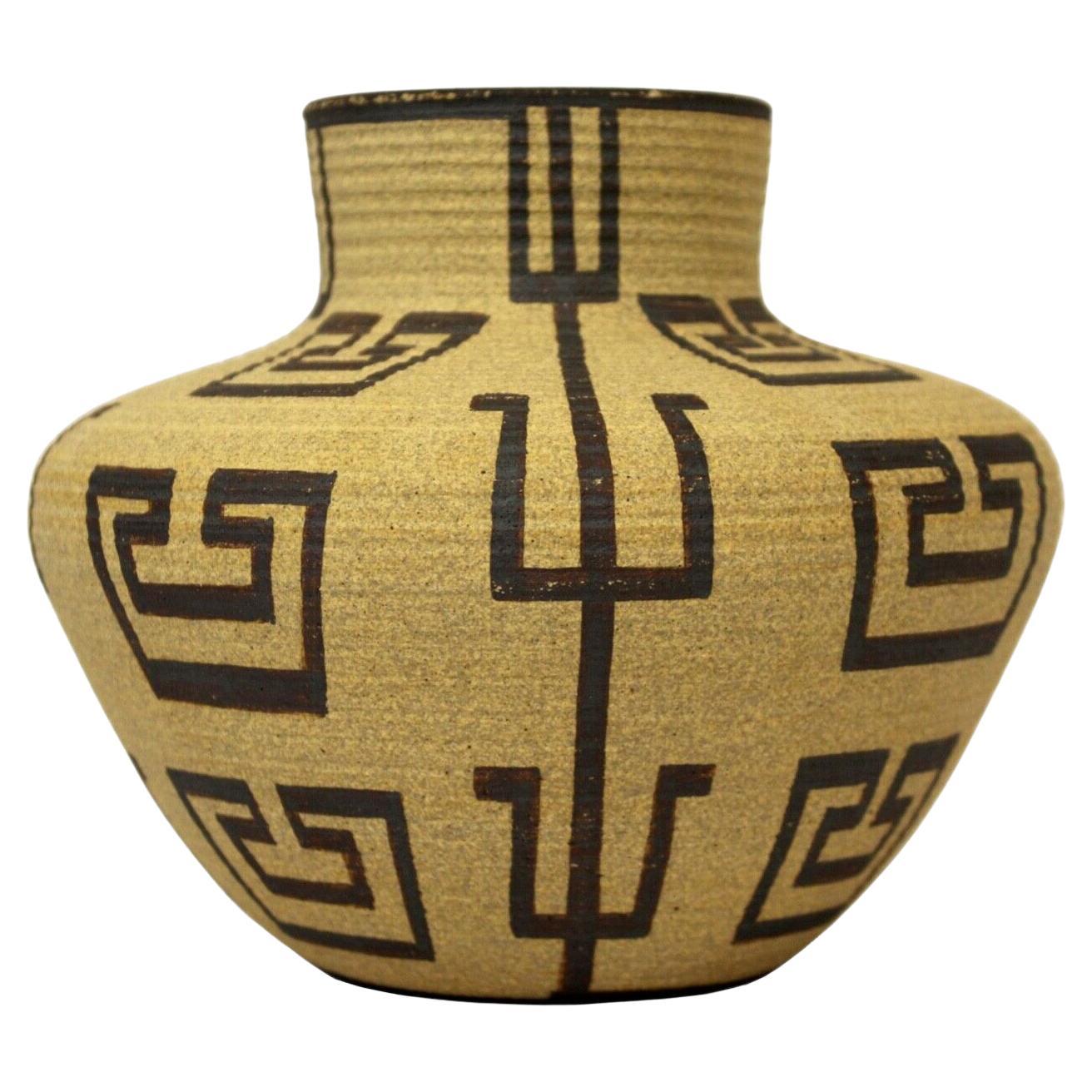 David Salk Washo Ceramic Basket For Sale