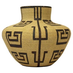 David Salk Washo Ceramic Basket