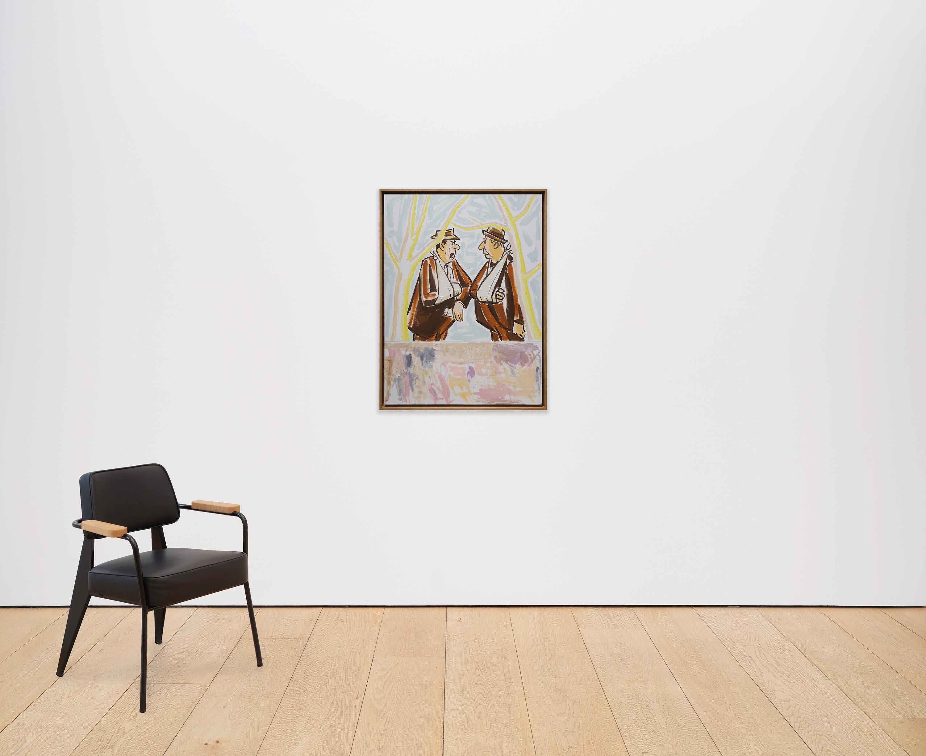 Albero della Vita, Amici - Painting Contemporaneo di David Salle
