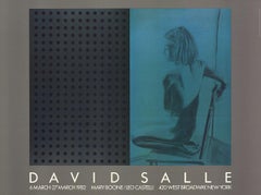 1982 After David Salle 'At Boone-Castelli' Pop Art Vintage