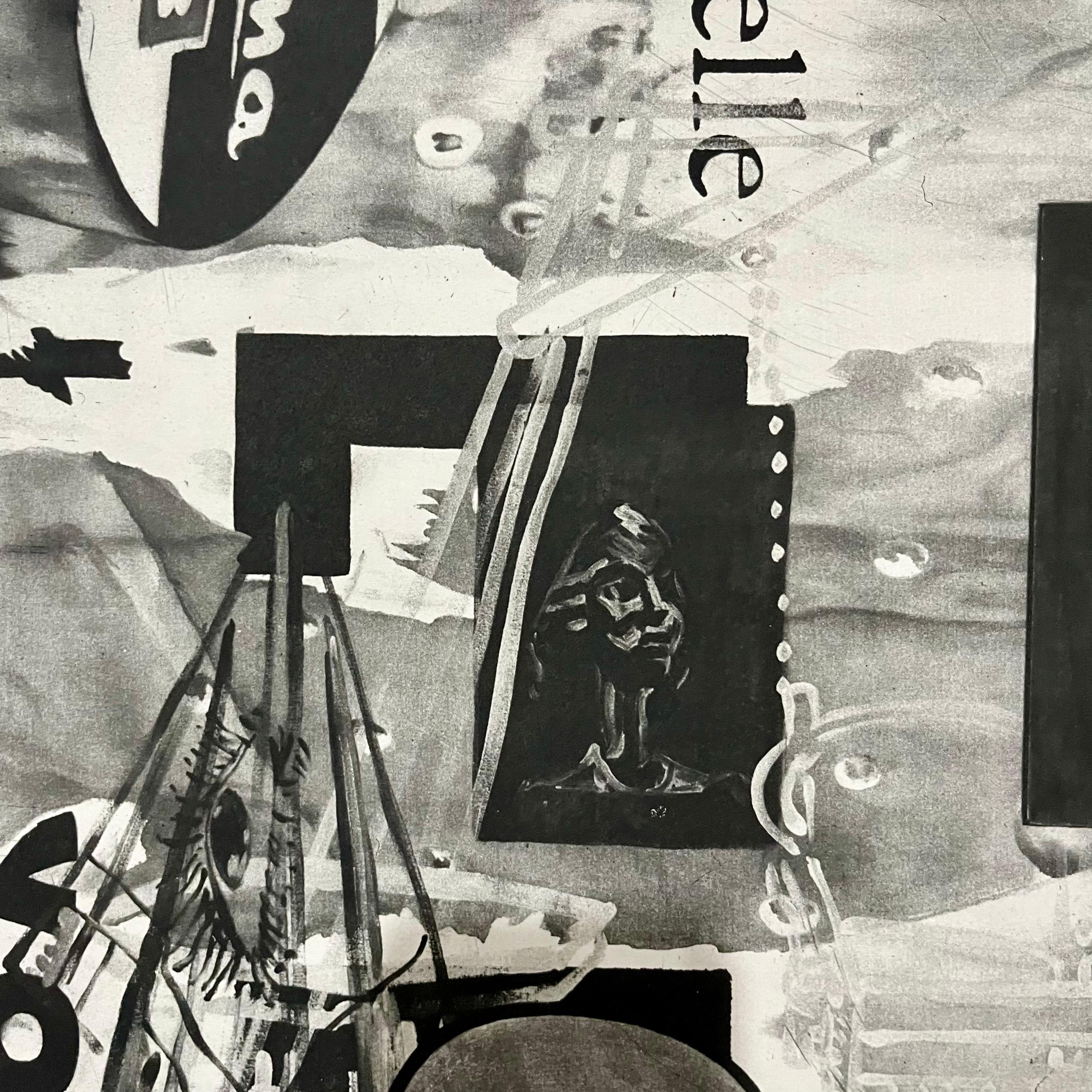 David Salle Fotograbado Heliograbado 