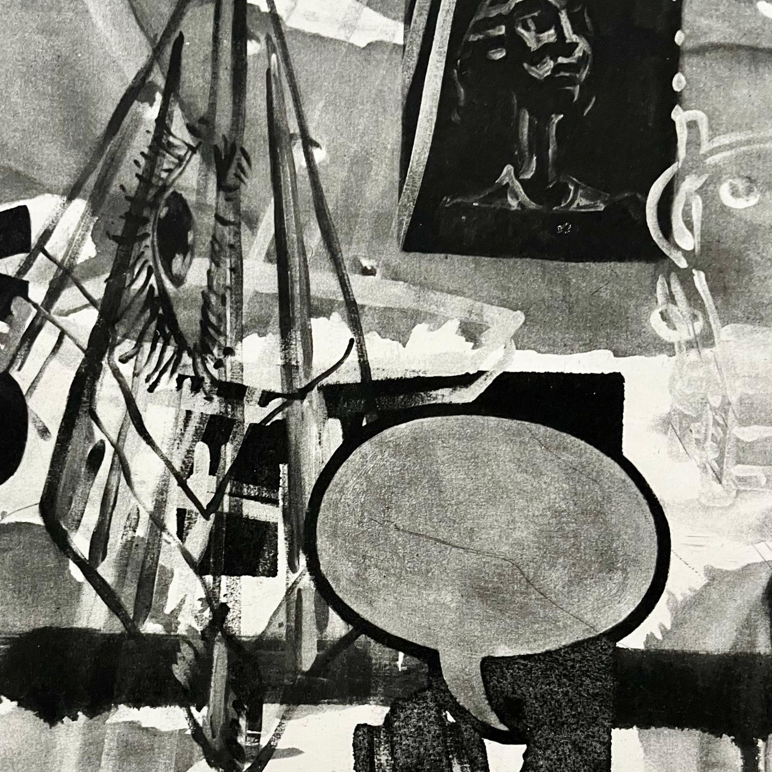 David Salle Fotograbado Heliograbado 