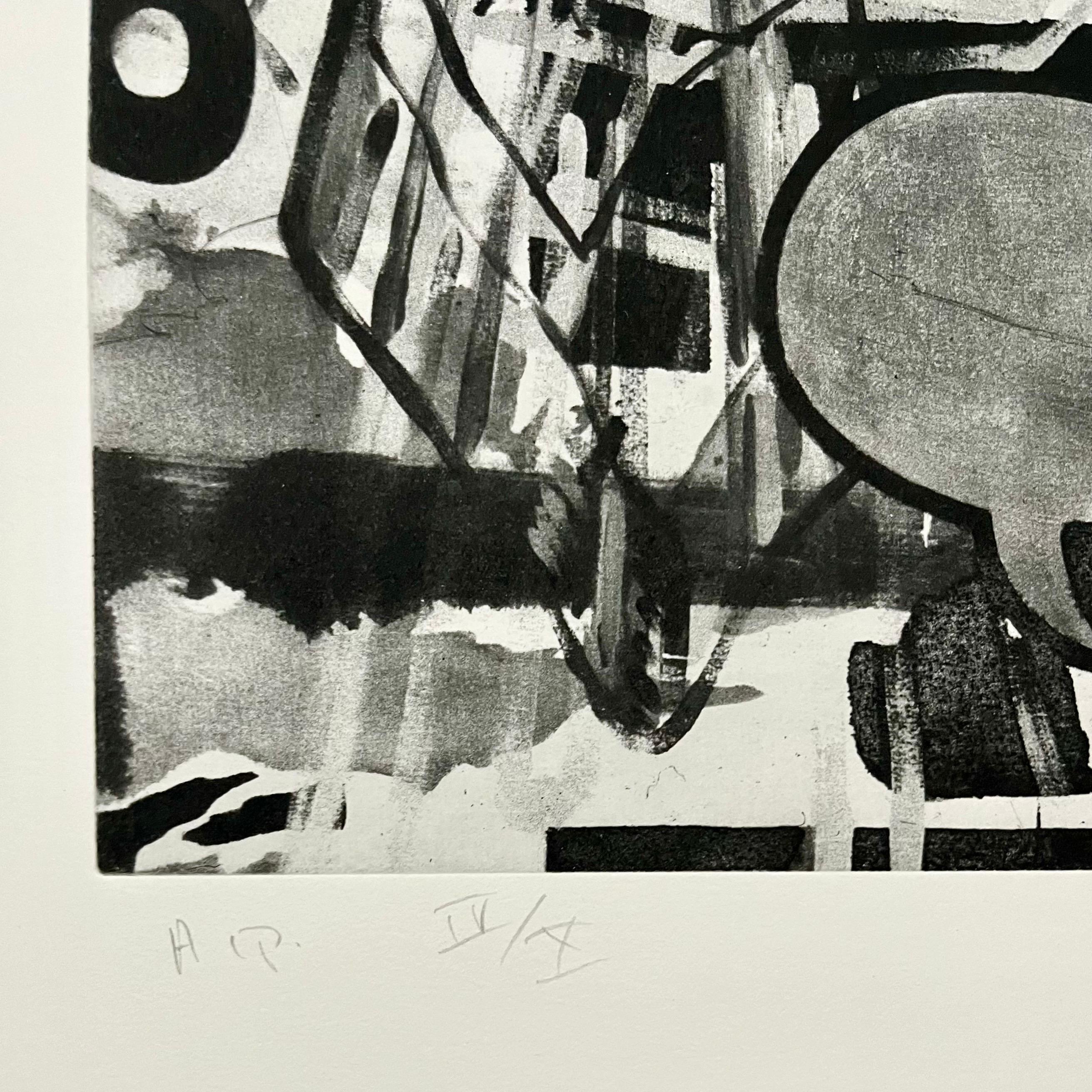 David Salle Fotograbado Heliograbado 