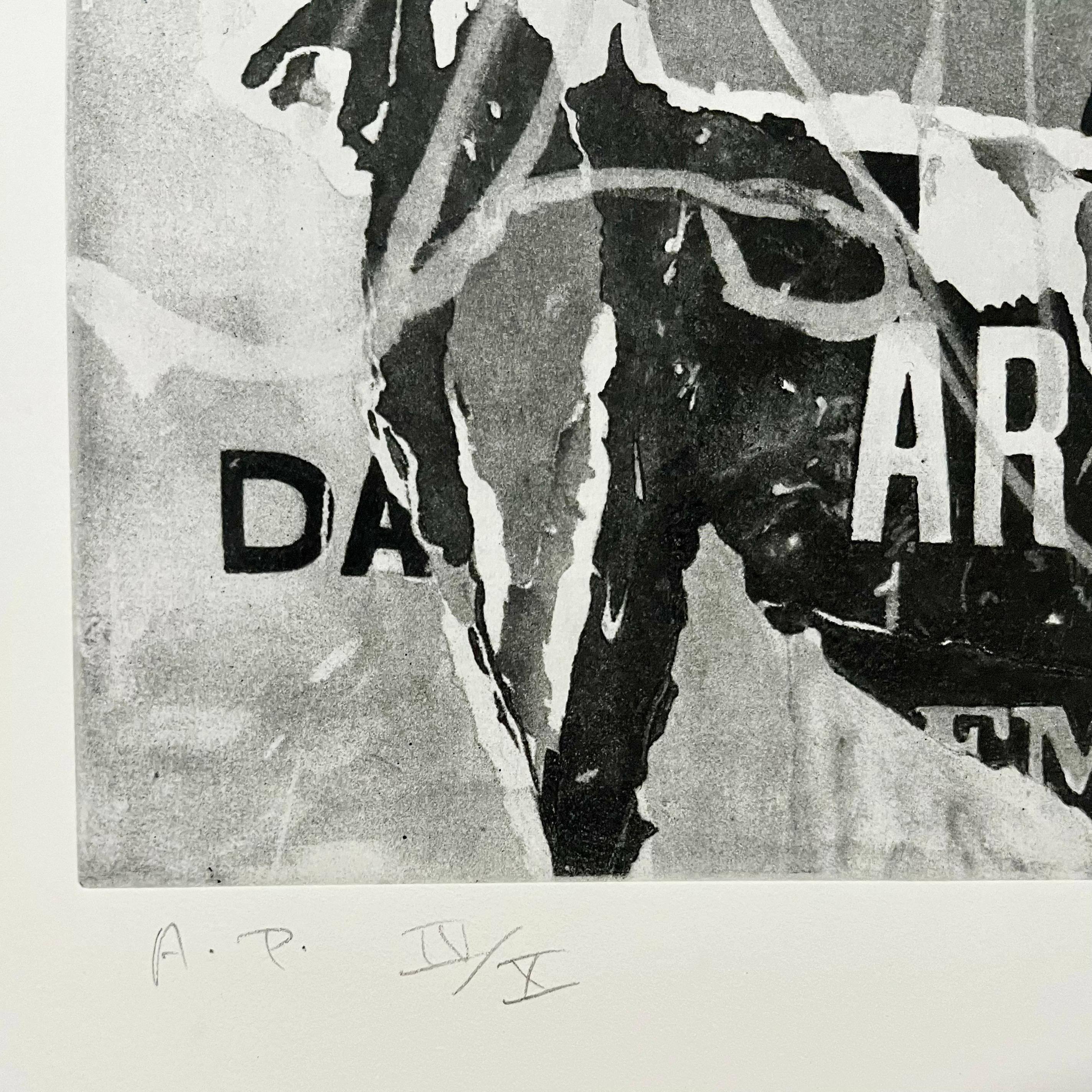David Salle Fotograbado Heliograbado 