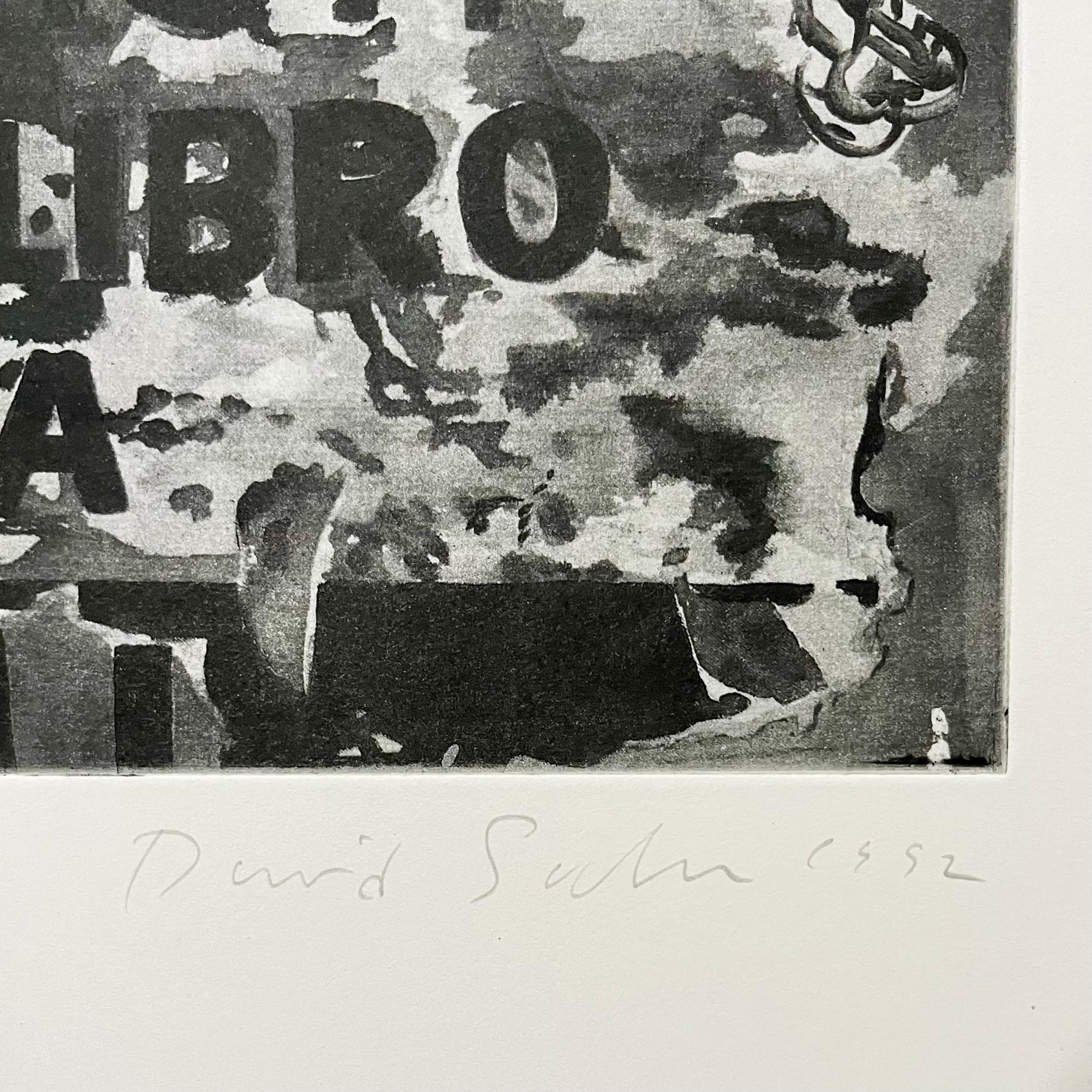 David Salle Fotograbado Heliograbado 