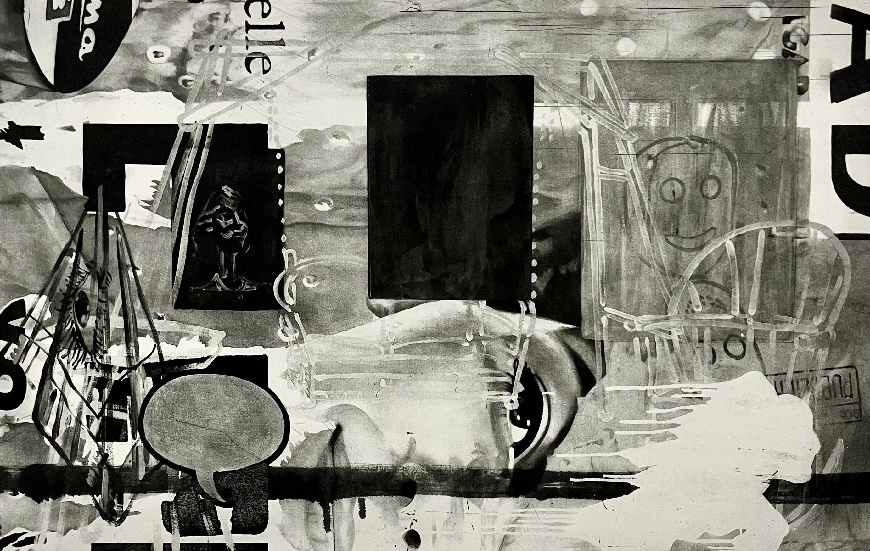 David Salle Fotografo Eliografo "Lucky" Generation Pictures Stampa firmata