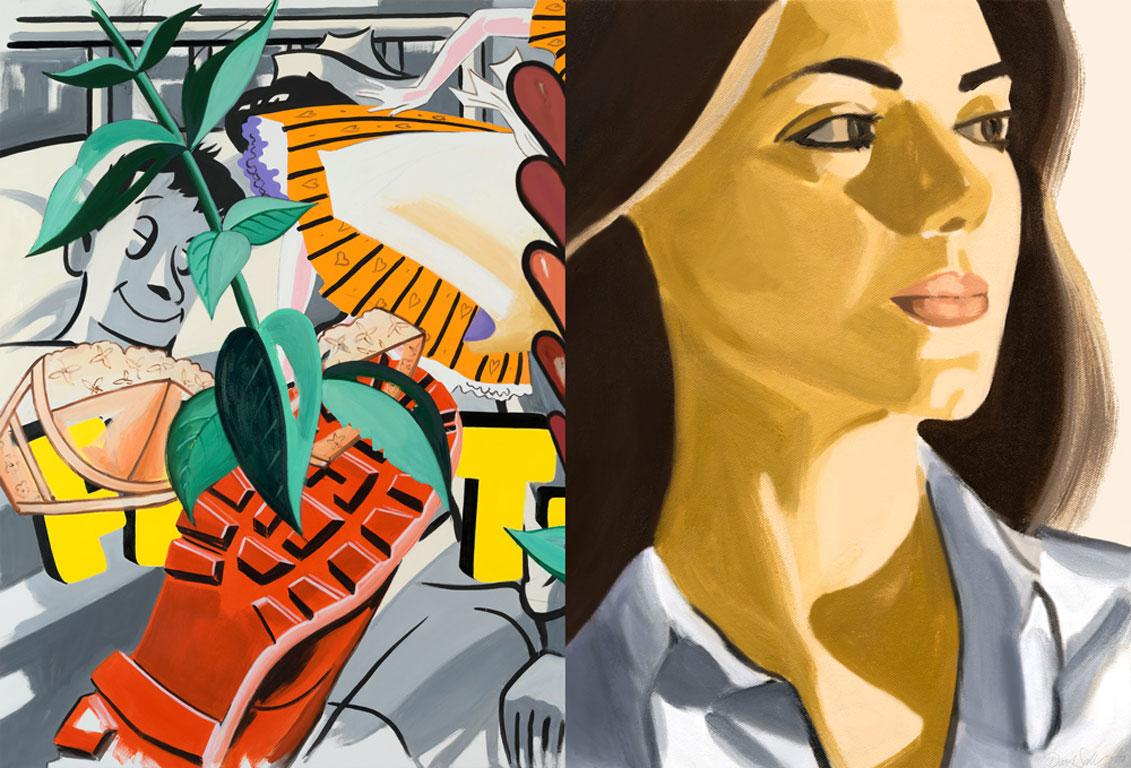 david salle most famous paintings