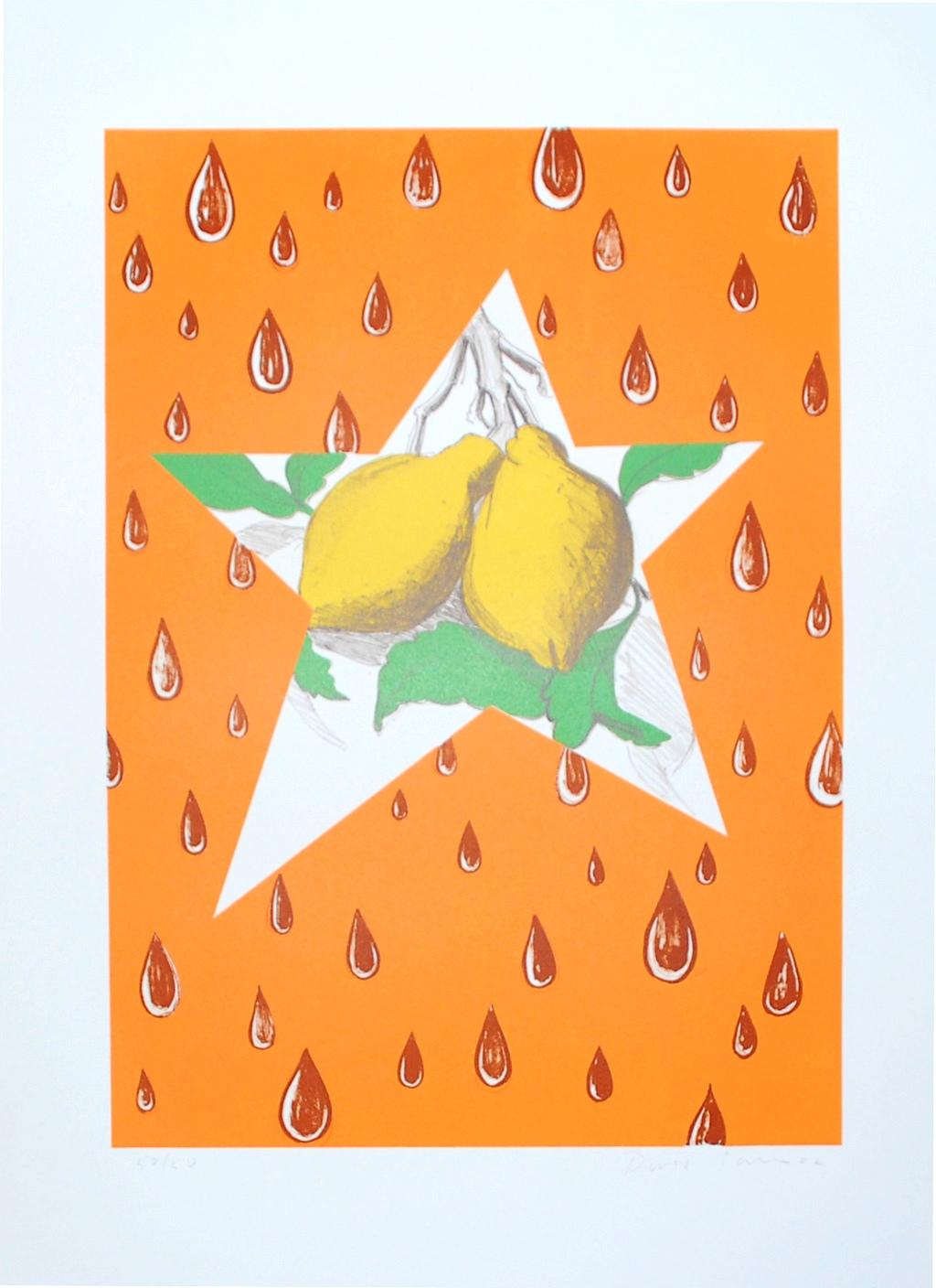 david shrigley lemon print