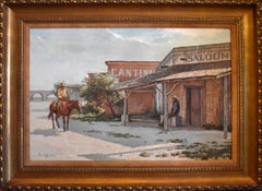 "TUFF DECISION" WESTERN COWBOY SALOON / CANTINA STREET SCENE