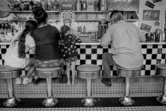 A Norman Rockwell Moment. Diner Albuquerque, NM