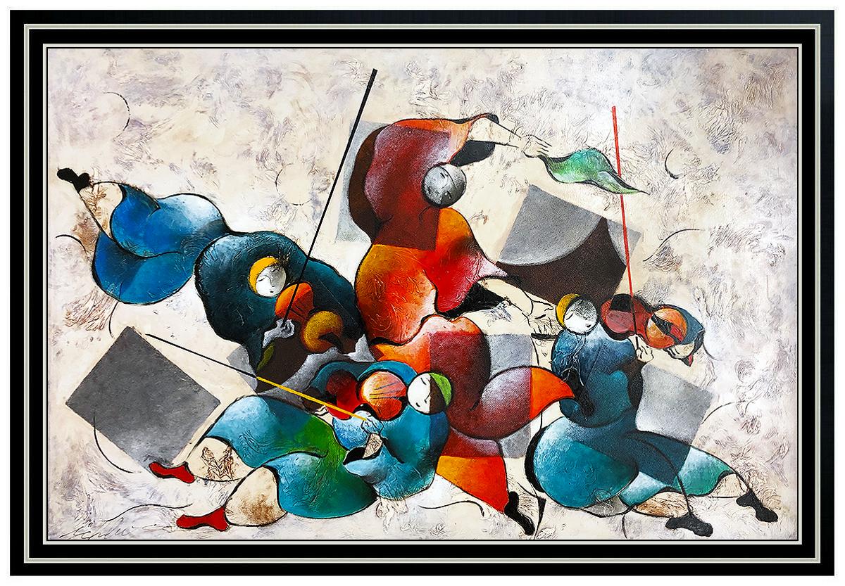 David Schluss David Schluss Large Original Oil Painting On Canvas