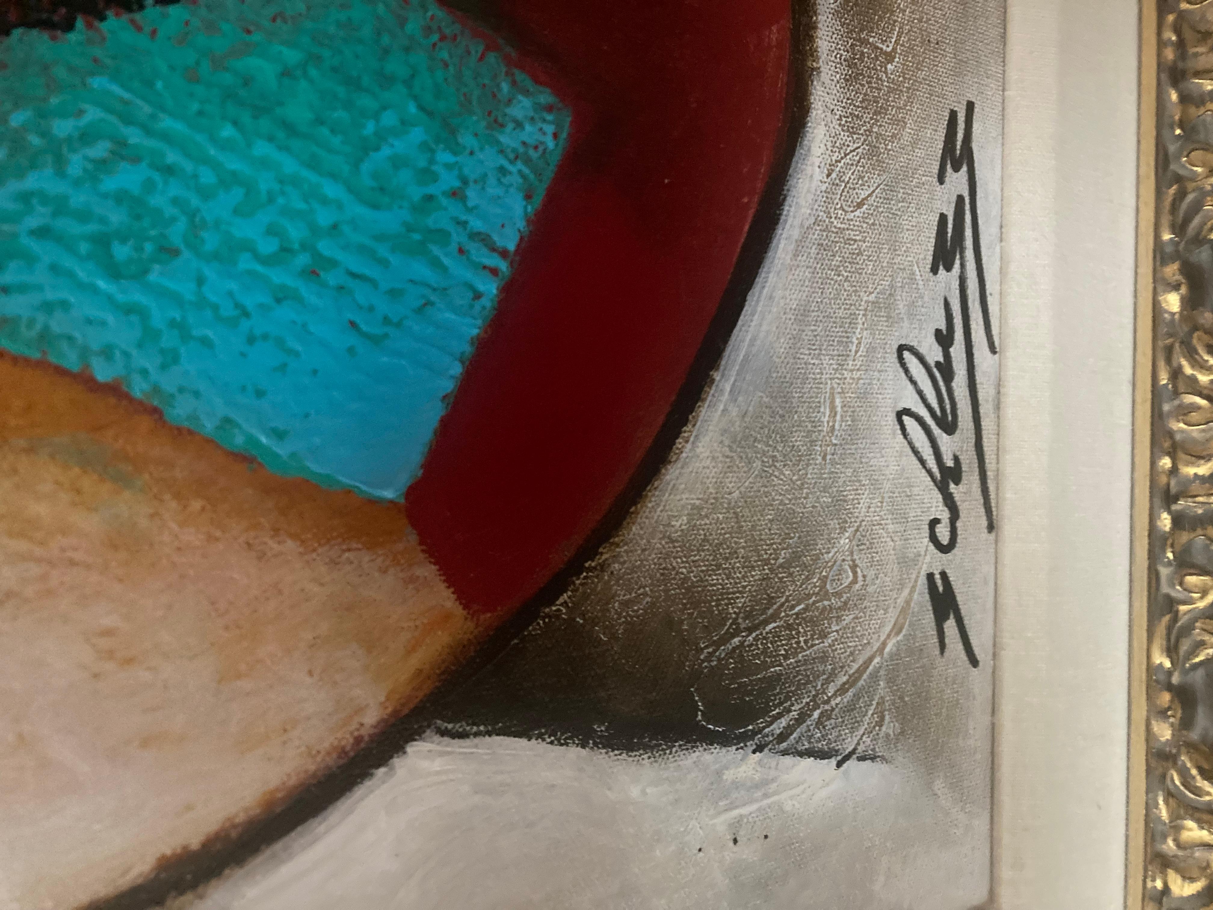 Questo è un dipinto originale 1 su 1 . In ottimo stato, misura 50x40 di cornice. Adesivo Wentworth sul retro 