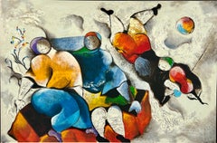 David Schluss Historia de amor Serigrafía de edición limitada Firmada a mano y HC32/45