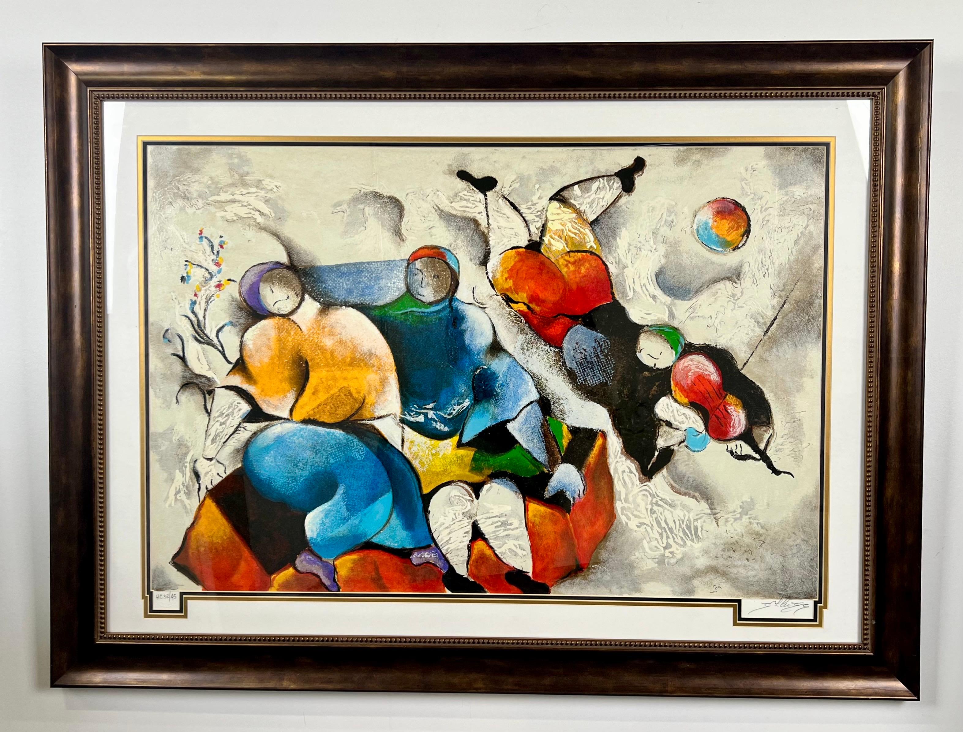 Oversized Abstract Prints