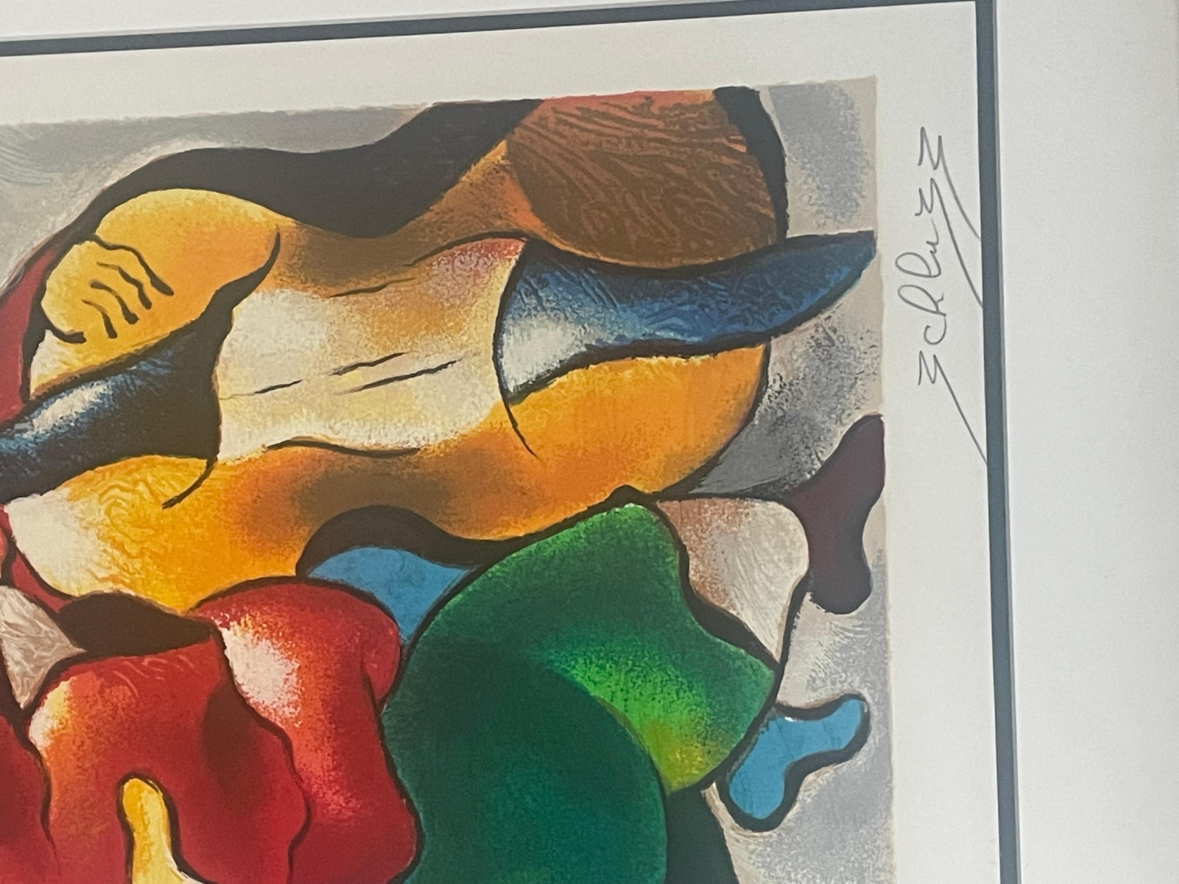 Il s'agit d'une rare lithographie signée et numérotée. En bon état. Mesures 65x32. Les frais d'expédition sont à la charge de l'acheteur 
